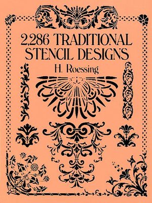 cover image of 2,286 Traditional Stencil Designs